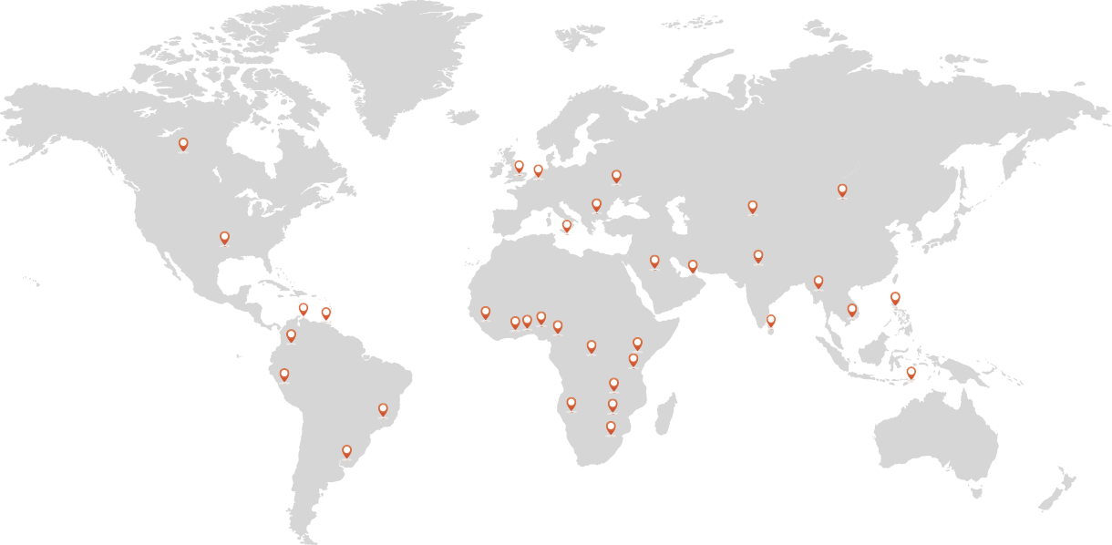 World Presence Map